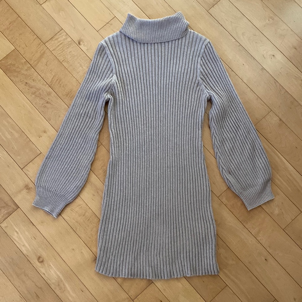 Turtleneck Sweater Dress
